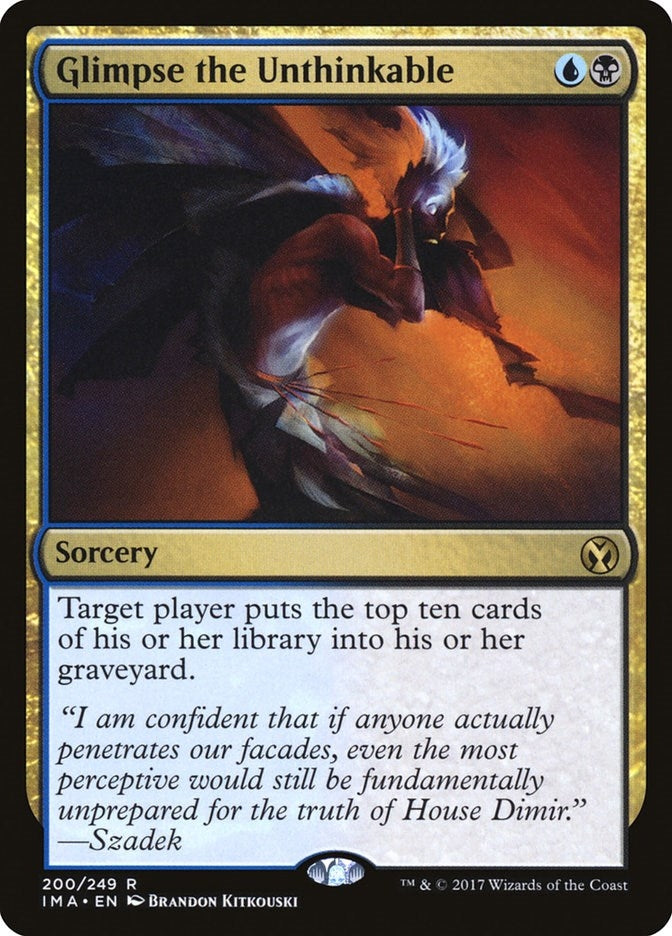 Image for Glimpse the Unthinkable (200) [Iconic Masters]