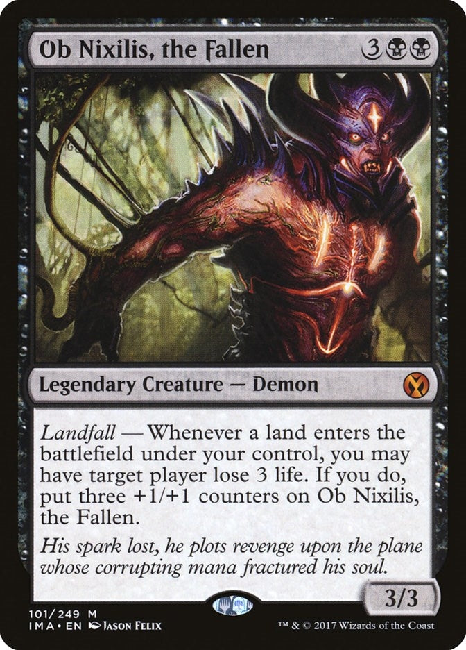 Image for Ob Nixilis, the Fallen (101) [Iconic Masters]