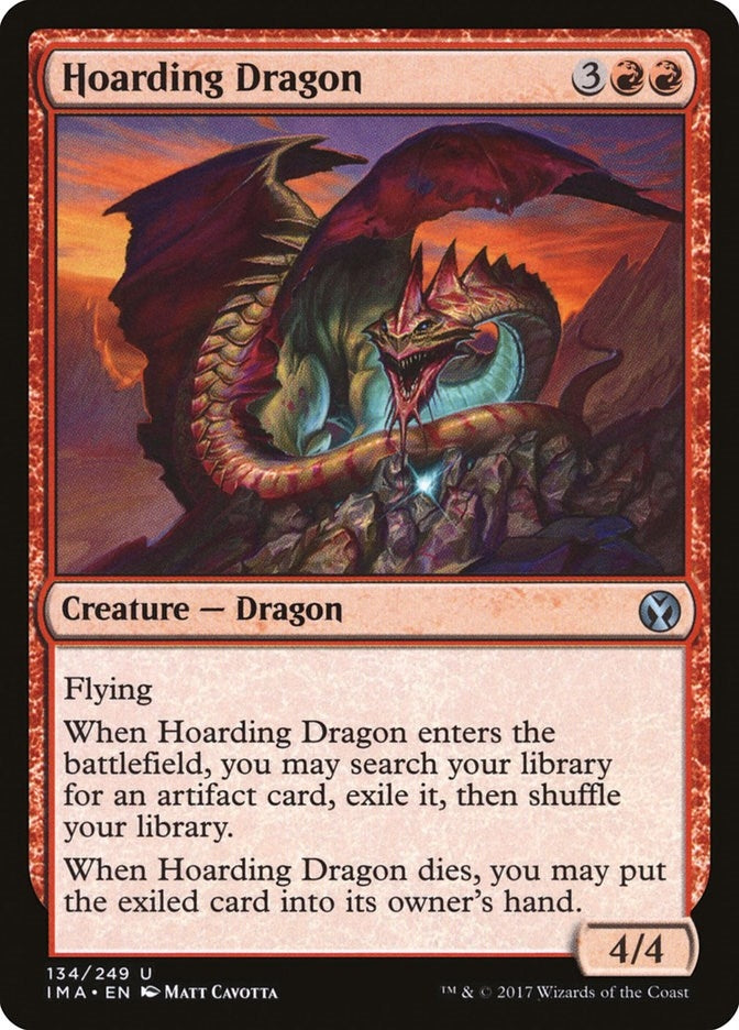 Image for Hoarding Dragon (134) [Iconic Masters]
