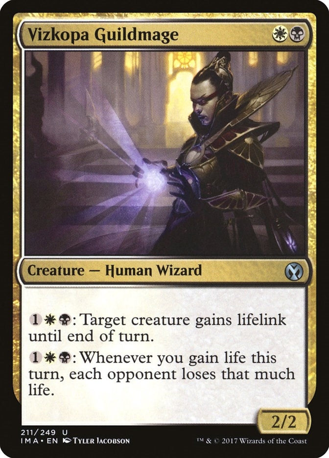 Image for Vizkopa Guildmage (211) [Iconic Masters]