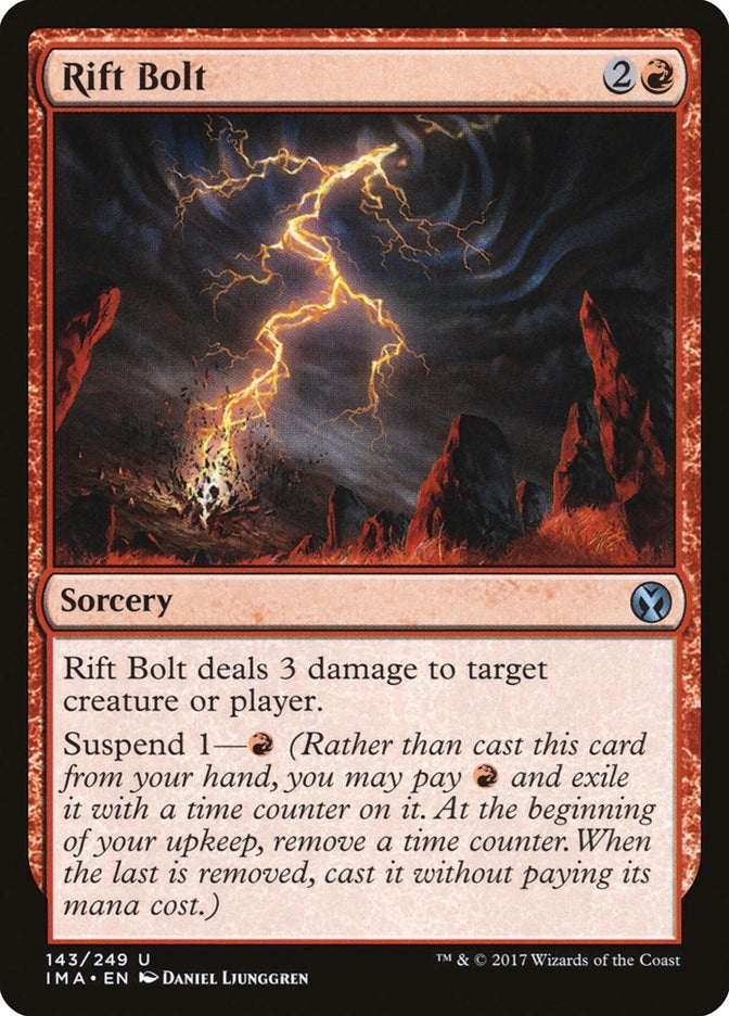 Image for Rift Bolt (143) [Iconic Masters]