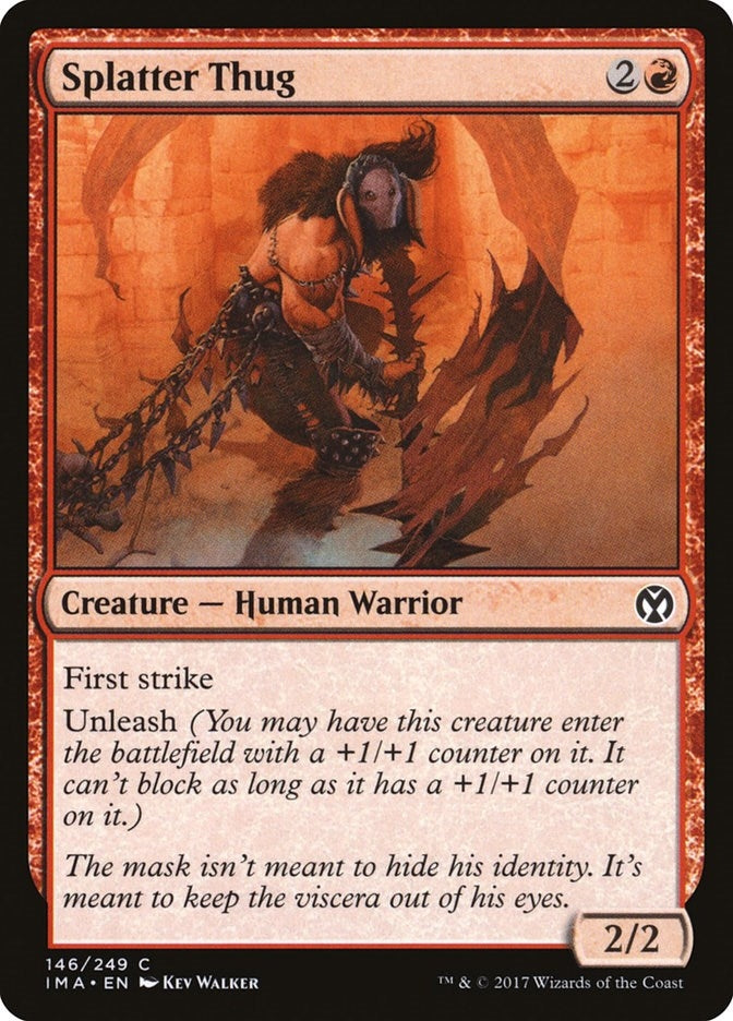 Image for Splatter Thug (146) [Iconic Masters]