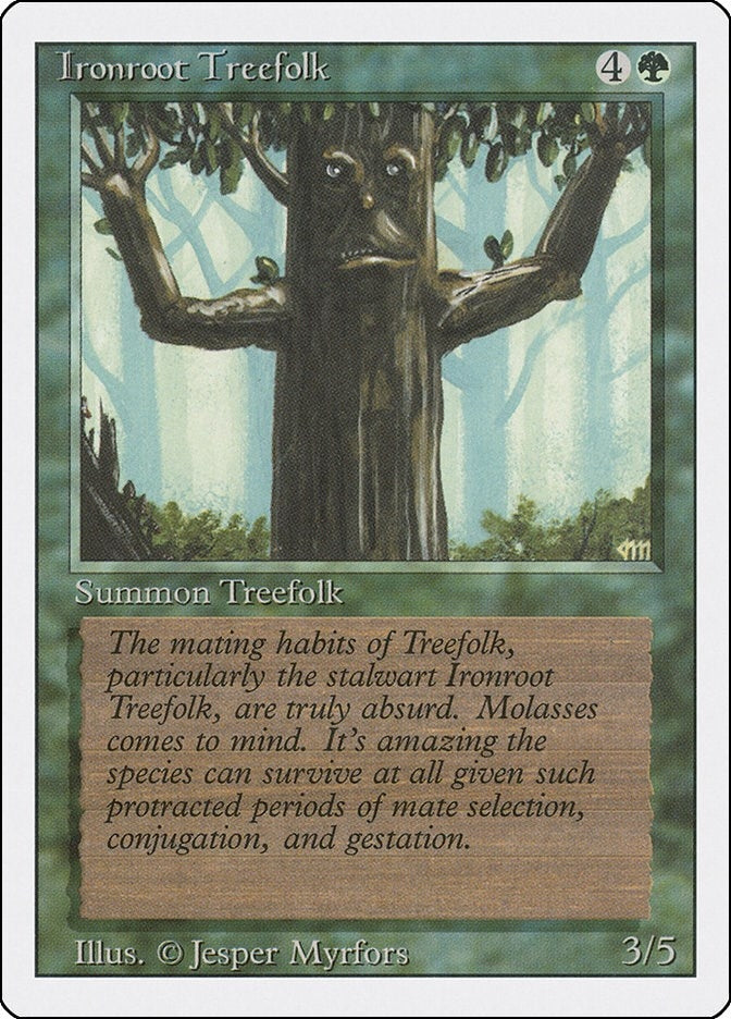 Image for Ironroot Treefolk [Revised Edition]