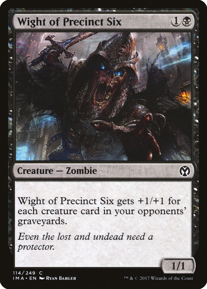 Image for Wight of Precinct Six (114) [Iconic Masters]
