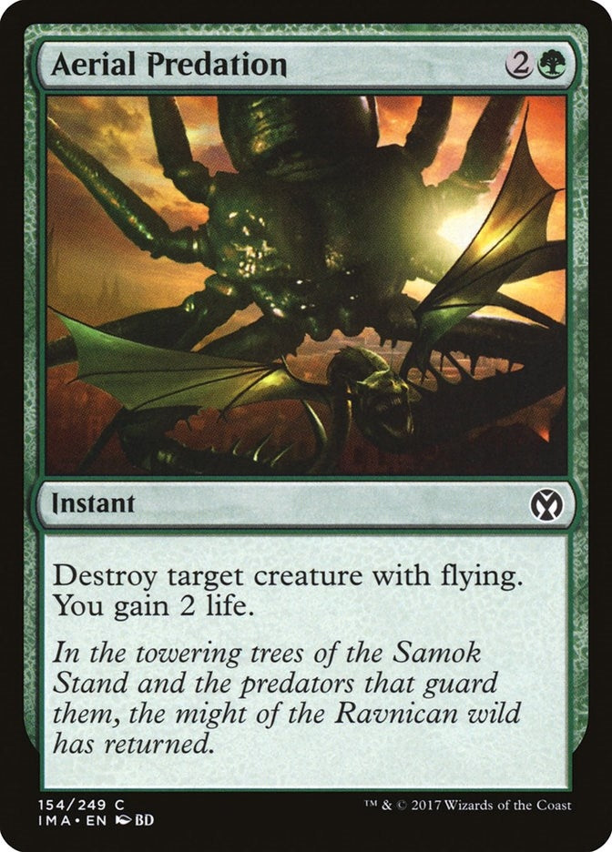 Image for Aerial Predation (154) [Iconic Masters]