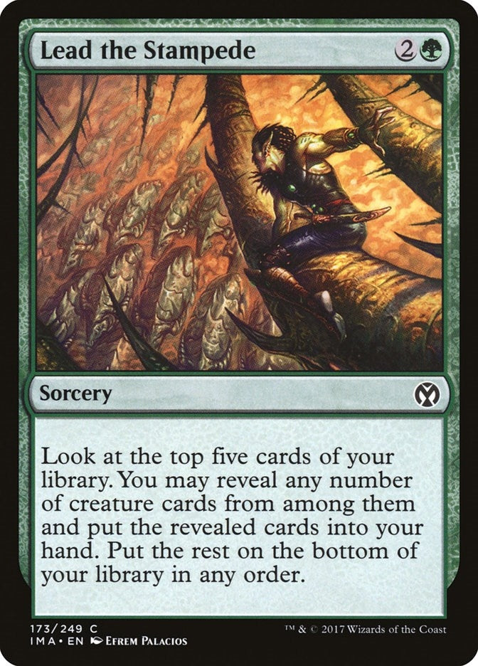 Image for Lead the Stampede (173) [Iconic Masters]