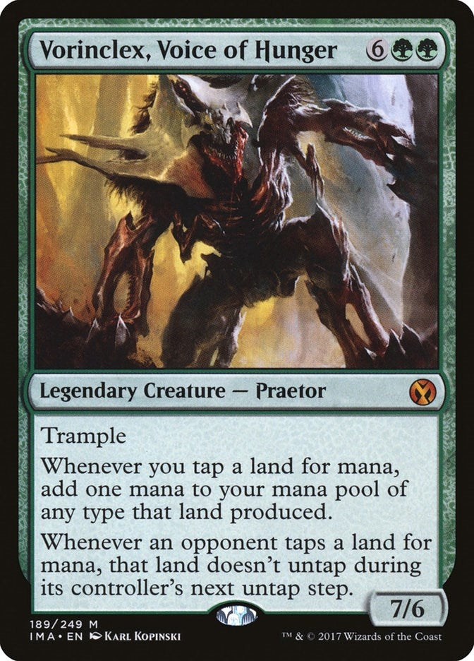 Image for Vorinclex, Voice of Hunger (189) [Iconic Masters]