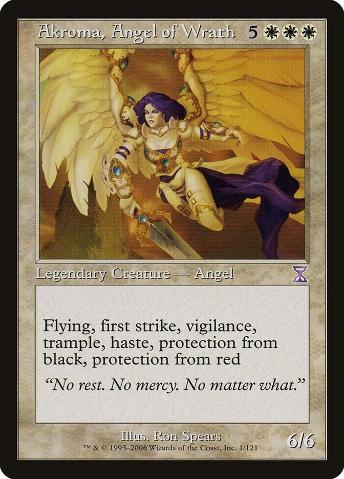 Image for Akroma, Angel of Wrath (1) [Timeshifted]