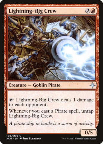 Image for Lightning-Rig Crew (150) [Ixalan]