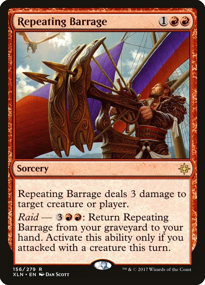 Image for Repeating Barrage (156) [Ixalan]