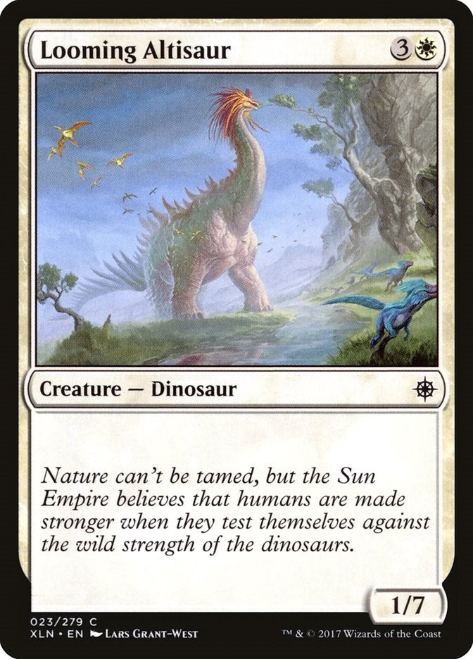 Image for Looming Altisaur (23) [Ixalan]