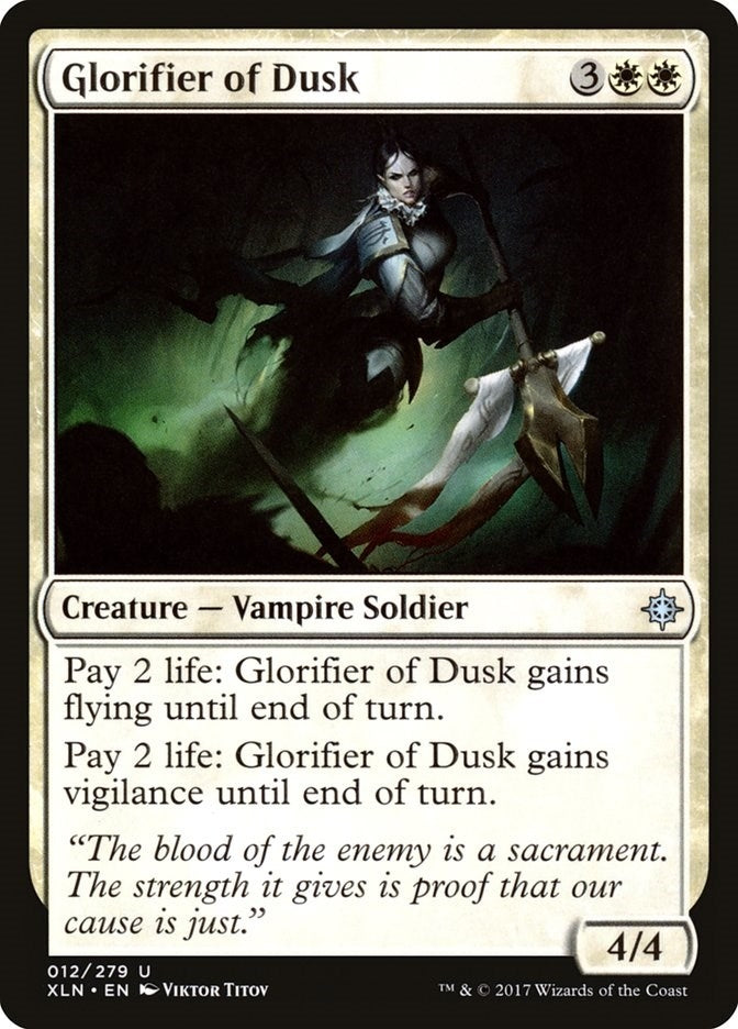 Image for Glorifier of Dusk (12) [Ixalan]