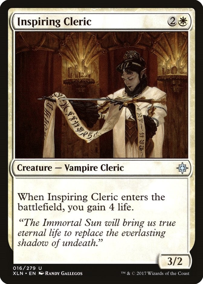 Image for Inspiring Cleric (16) [Ixalan]