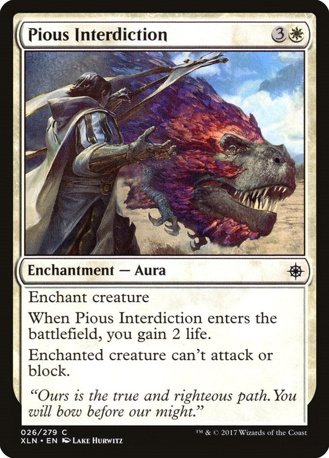 Image for Pious Interdiction (26) [Ixalan]