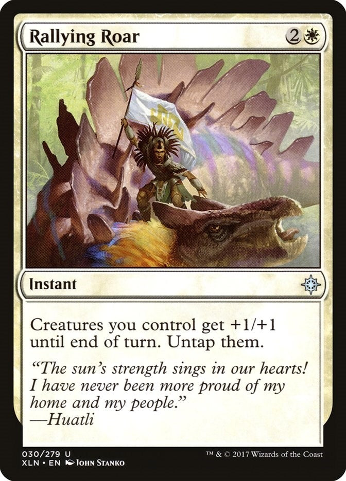 Image for Rallying Roar (30) [Ixalan]