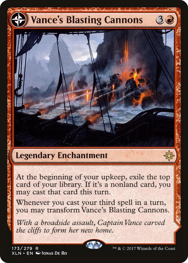 Image for Vance's Blasting Cannons (173) [Ixalan]