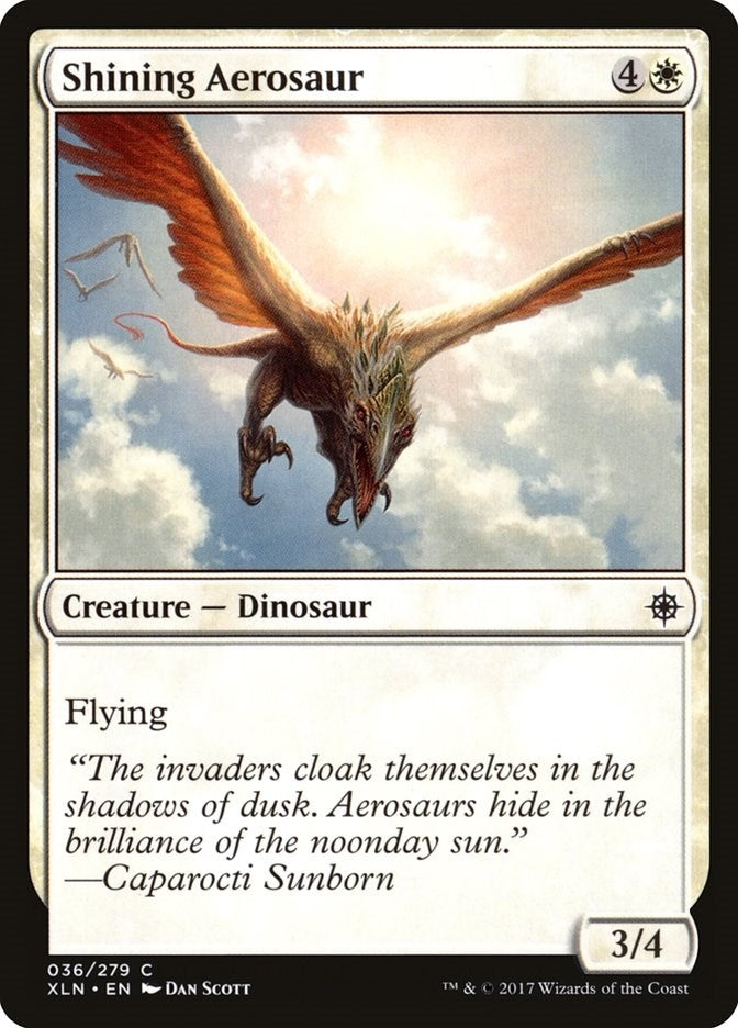 Image for Shining Aerosaur (36) [Ixalan]