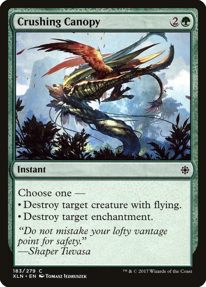 Image for Crushing Canopy (183) [Ixalan]