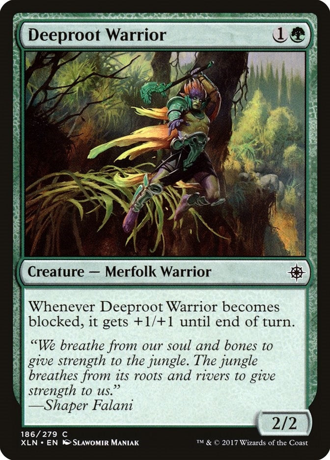 Image for Deeproot Warrior (186) [Ixalan]