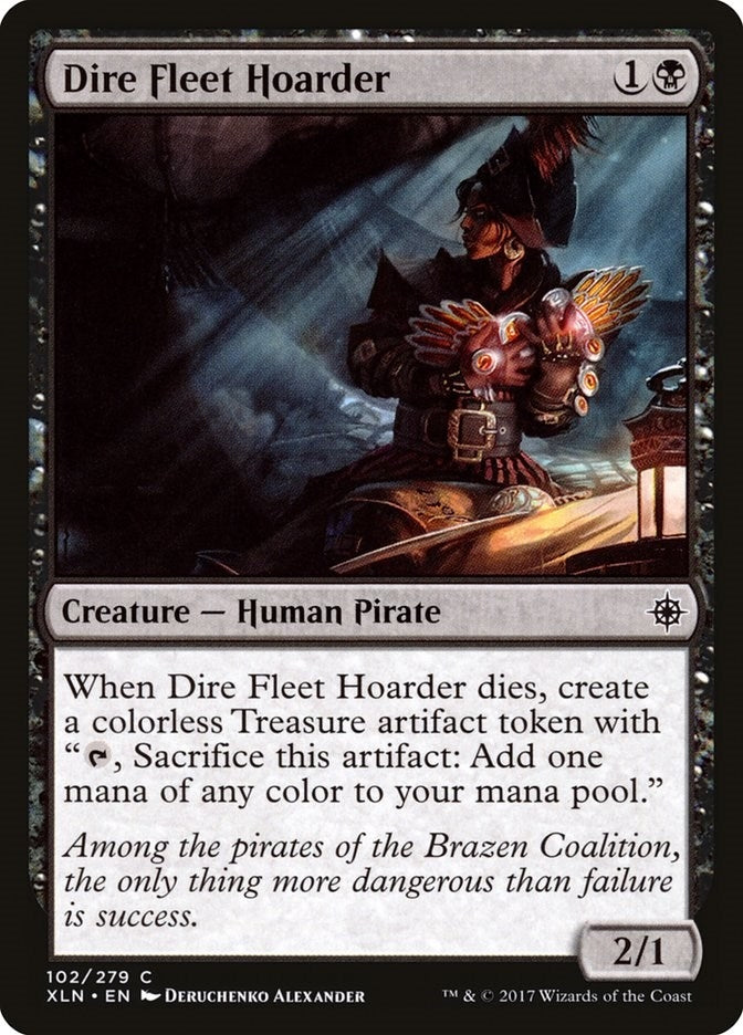 Image for Dire Fleet Hoarder (102) [Ixalan]