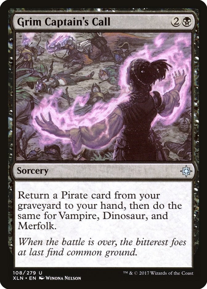 Image for Grim Captain's Call (108) [Ixalan]