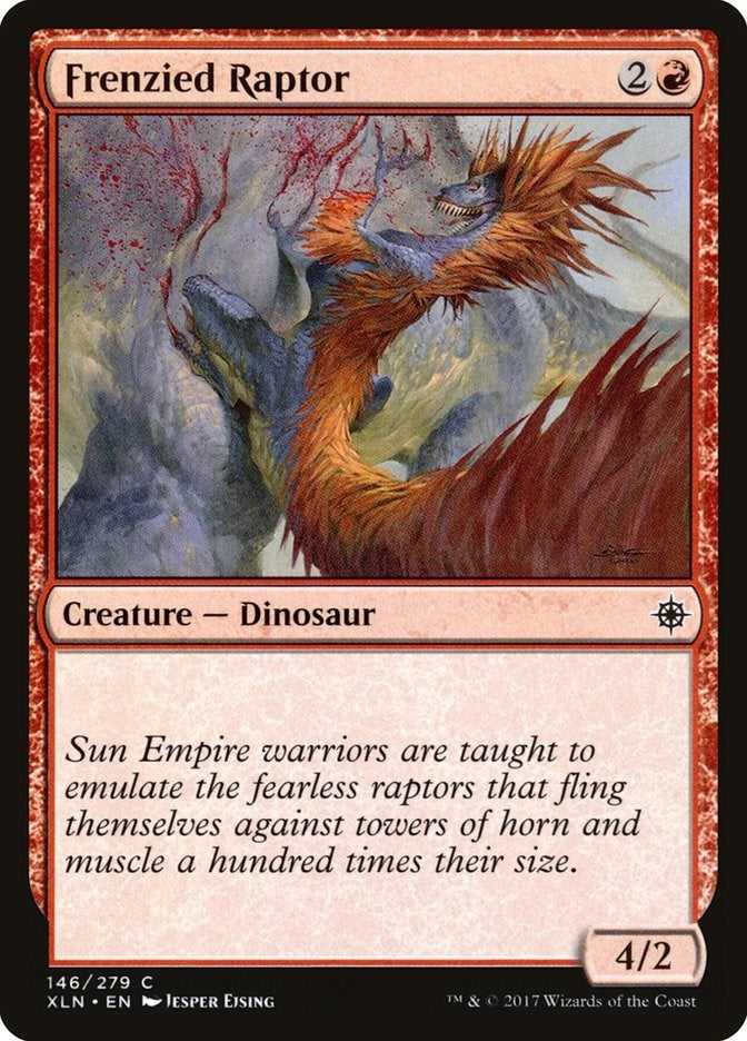 Image for Frenzied Raptor (146) [Ixalan]