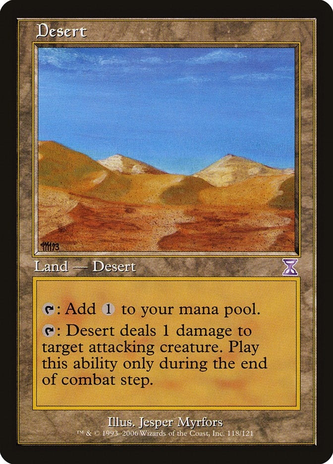 Image for Desert (118) [Timeshifted]