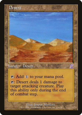 Image for Desert (118) [Timeshifted]