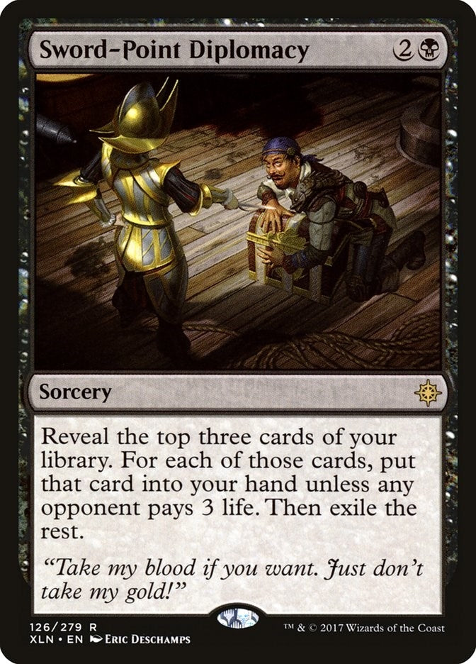 Image for Sword-Point Diplomacy (126) [Ixalan]
