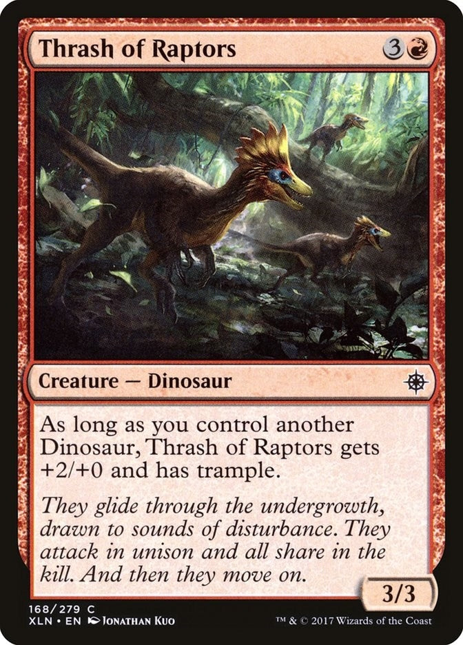 Image for Thrash of Raptors (168) [Ixalan]