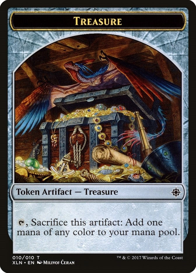 Image for Treasure Token (010) (10) [Ixalan]