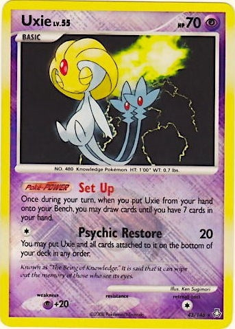 Image for Uxie (043/146) [League & Championship Cards]