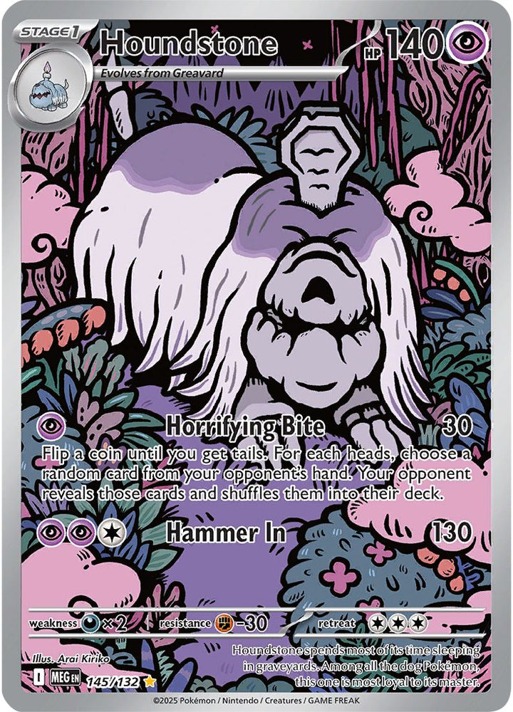 Houndstone (145/132) (ME01: Mega Evolution)