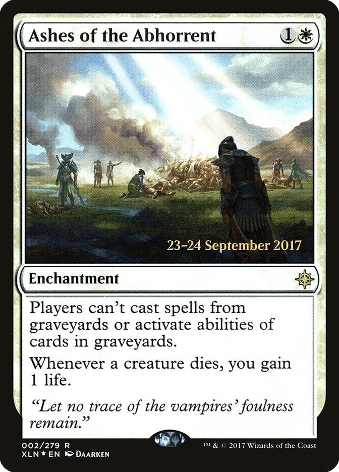 Image for Ashes of the Abhorrent (2) [Prerelease Cards]