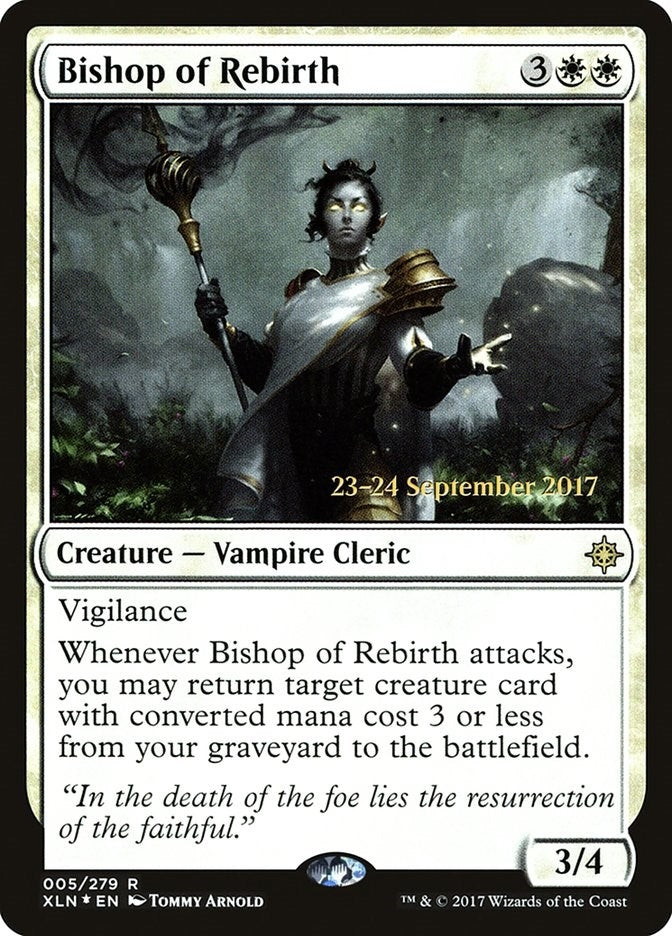Image for Bishop of Rebirth (5) [Prerelease Cards]