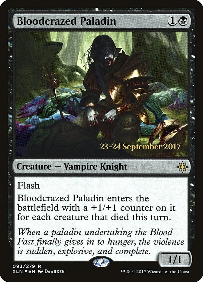 Image for Bloodcrazed Paladin (93) [Prerelease Cards]
