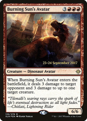 Image for Burning Sun's Avatar (135) [Prerelease Cards]