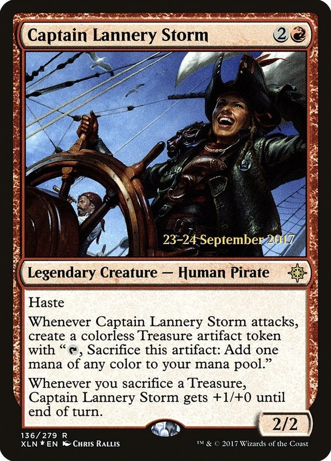 Image for Captain Lannery Storm (136) [Prerelease Cards]