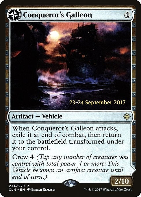 Image for Conqueror's Galleon (234) [Prerelease Cards]
