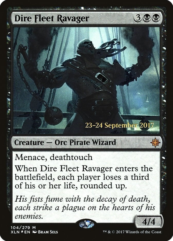 Image for Dire Fleet Ravager (104) [Prerelease Cards]