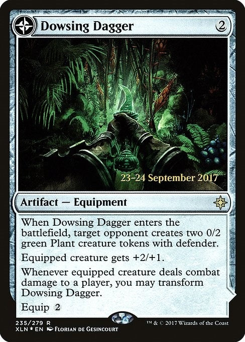 Image for Dowsing Dagger (235) [Prerelease Cards]