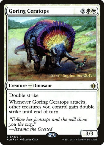 Image for Goring Ceratops (13) [Prerelease Cards]