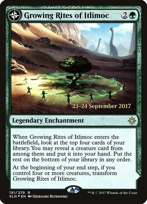 Image for Growing Rites of Itlimoc (XLN) (191) [Prerelease Cards]