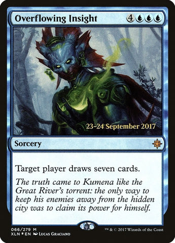 Image for Overflowing Insight (66) [Prerelease Cards]