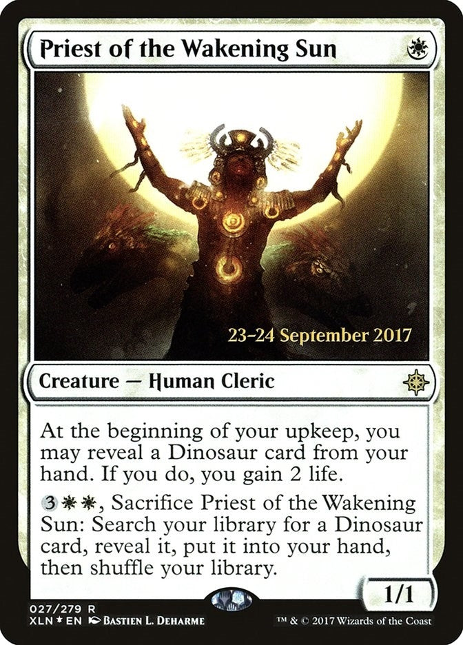 Image for Priest of the Wakening Sun (27) - Magic: The Gathering