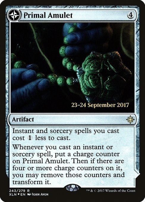 Image for Primal Amulet (243) [Prerelease Cards]