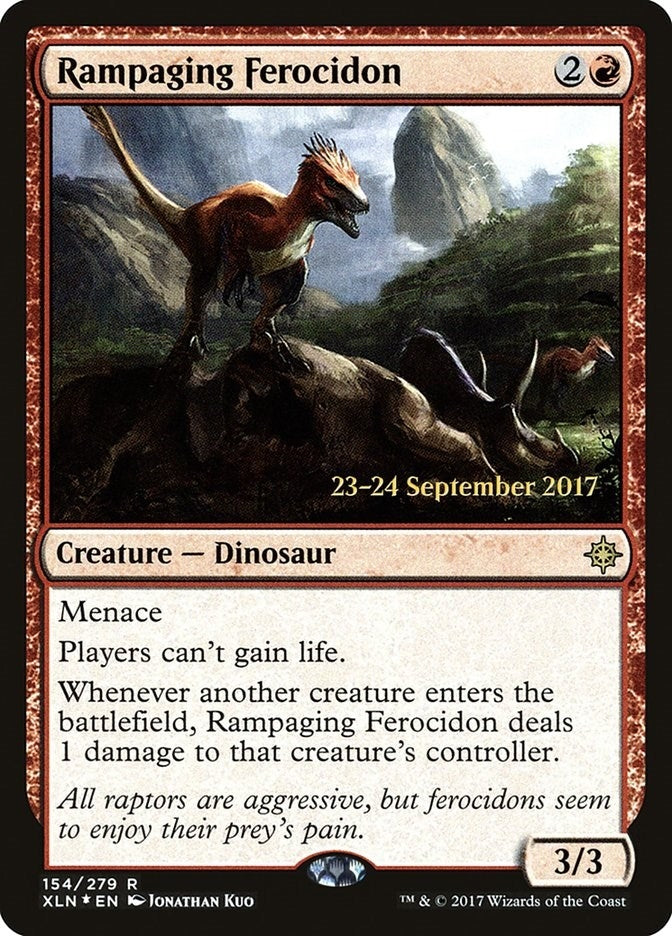 Image for Rampaging Ferocidon (154) [Prerelease Cards]