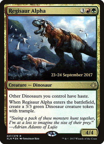 Image for Regisaur Alpha (227) [Prerelease Cards]