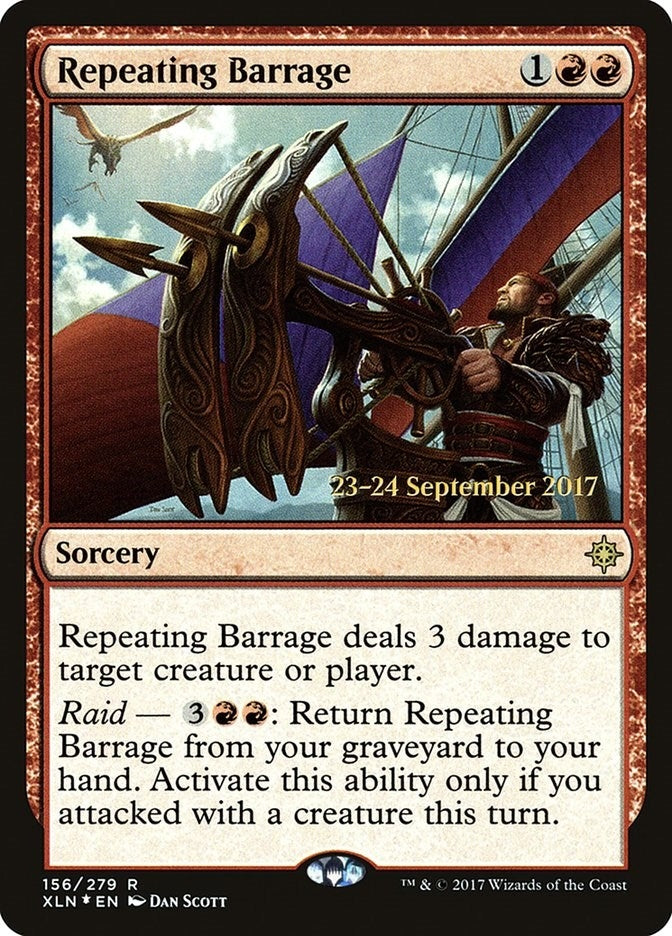Image for Repeating Barrage (156) [Prerelease Cards]