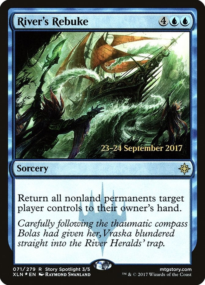 Image for River's Rebuke (71) [Prerelease Cards]